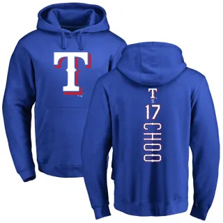 Youth Texas Rangers Shin-Soo Choo Royal Backer Pullover Hoodie